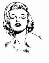 Monroe Marilyn Căutare Marylin Abrir Christmas Project sketch template