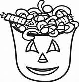 Halloween Coloring Candy Pages Printable Popcorn Bucket Kids Corn Sheets Color Cotton Drawing Print Cute Getcolorings Toddlers Box Mpmschoolsupplies Easy sketch template