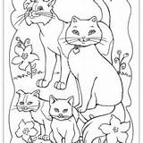 Family Coloring Dog Animal Pages Getcolorings Color Getdrawings sketch template