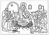 Nacimiento Colorat Desene Nasterea Iisus Weihnachten Imprimir Ausmalbilder Familia Sagrada Planse Kerstfeest Kleurplaat Epiphany Kerst Finerfem sketch template