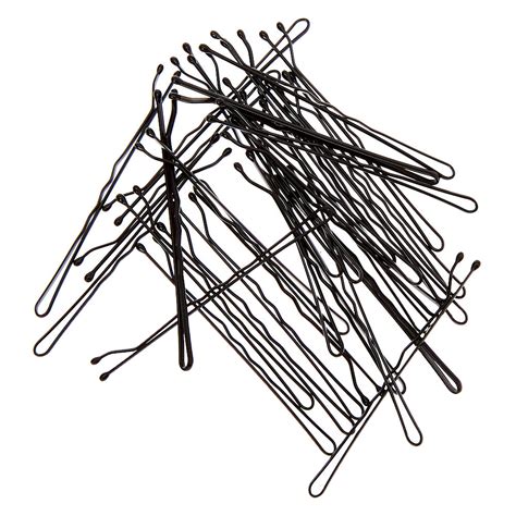 large bobby pins black  pack claires