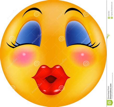 cartoon sexy red lip round smiling face stock vector image 46947867