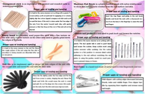 solution tle brochure nail care tools  equipment studypool