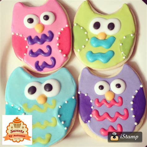 owl sugar cookies owl sugar cookies sugar cookies sweets