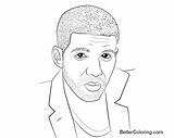 Drake Coloring Pages Eeasy Drawing Kids Printable sketch template