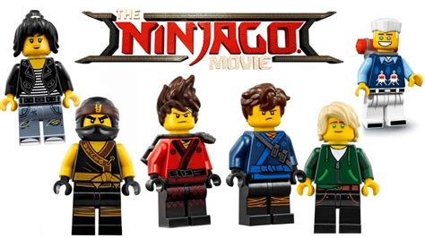 All Lego Ninjago Movie Ninja Minifigures Hd Youtube