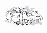 Shaun Sheep Coloring Pages sketch template