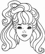 Coloring Barbie Pages Library Clipart sketch template