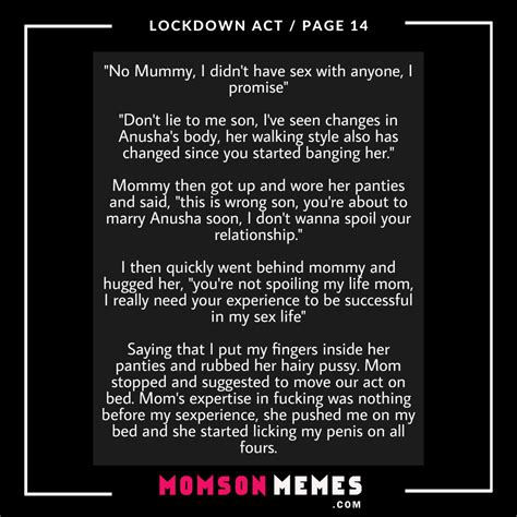 Lockdown With Mom Stories Incest Mom Son Captions Memes