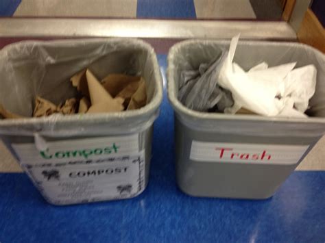 Classroom Compost And Trash Cans Amy Chamberlain Flickr