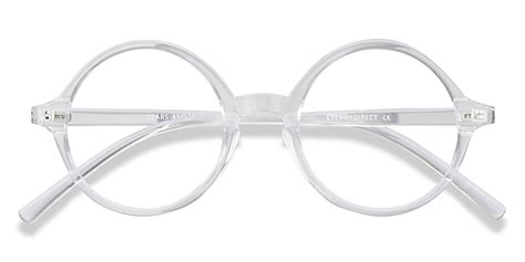 years round clear frame eyeglasses eyebuydirect