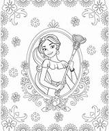 Avalor Prinzessin sketch template