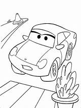 Coloring Pages Cars Camino Miguel Template sketch template