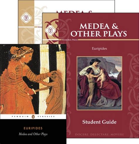 medea   plays  euripides set classical education books