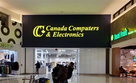 canada computers electronics opens  square foot flagship store  north york