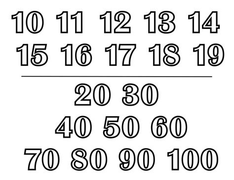numbers coloring  numbers coloring