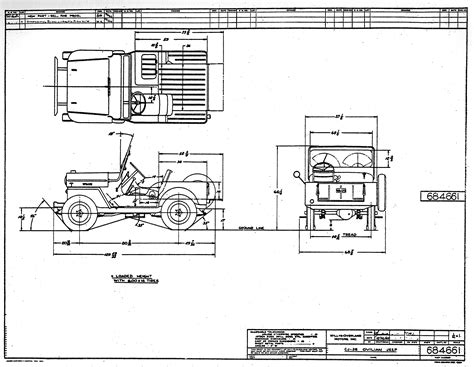 willys jeeps technical data  mb  gpw jeeps