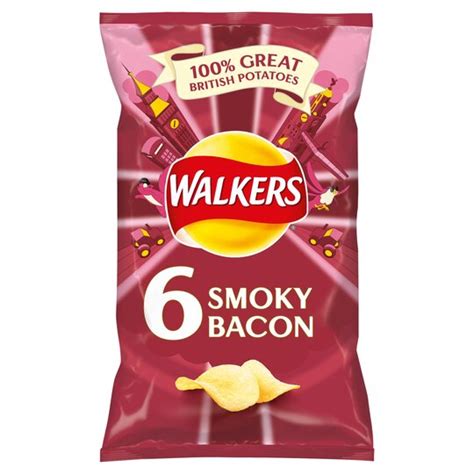 walkers smoky bacon crisps xg tesco groceries