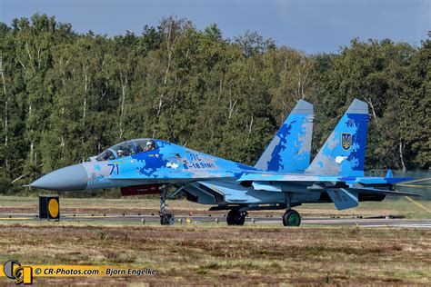 Sukhoi Su 27p And Su 27ub Ukraine Air Force – Baf Days 2018 – Cr Photos