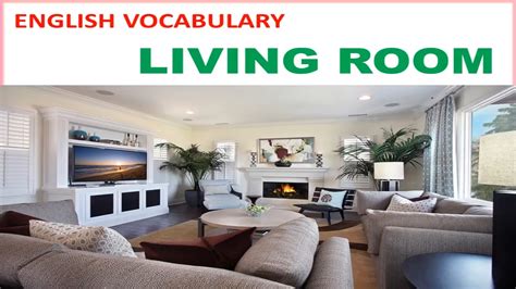 living room vocabulary  pictures pronunciations  definitions