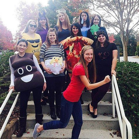 Group Emoji Emoji Costume Halloween Costumes 2014 Emoji Halloween