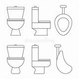 Urinal Plumbing sketch template