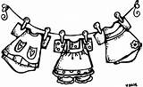 Laundry Clipart Clipground sketch template