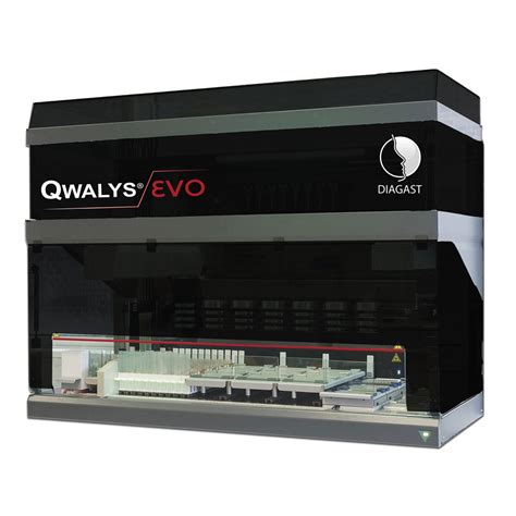 fully automated immunohematology analyzer qwalys  evo diagast