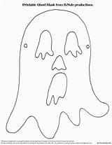 Mascaras Bnute Rajce Podzim Ghosts Děti Masky Fantasmas sketch template