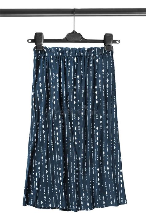 skirt  clothes rack stock image image  hanger length