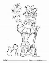 Coloring Wicked Wendy Pages Deviantart Halloween Colouring Witch Printable Line Color Getcolorings Getdrawings Yahoo Search sketch template