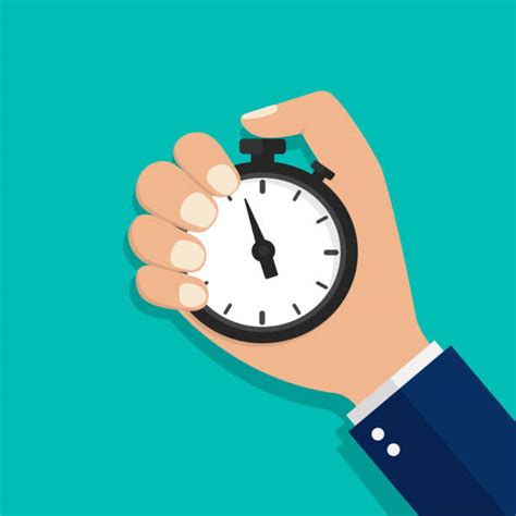 Cartoon Of A Stopwatch Illustrations Royalty Free Vector Graphics