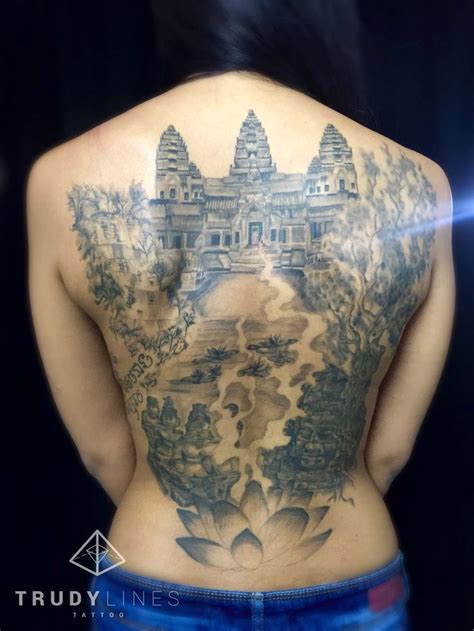 youre cambodian  khmer tattoo angkor wat tattoo cambodian tattoo