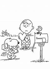Pages Coloring Peanuts Charlie Brown Color Snoopy Getcolorings Printable sketch template