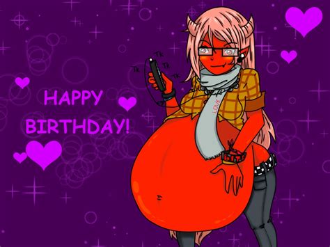 Happy Be Lated Birthday By Just A Little Vore On Deviantart