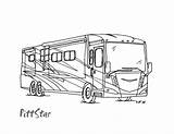 Motorhome Coloring Pages Printable Instant Color Drawing Trailer Glamper Happy Wheel Etsy Getcolorings Line Fifth Template sketch template