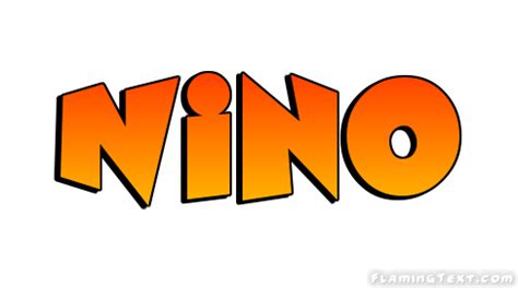 nino logo   design tool  flaming text