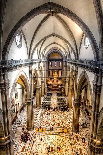 florence cathedral interior florence italy italy places  travel