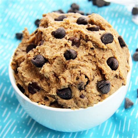 mix   healthy cookie dough