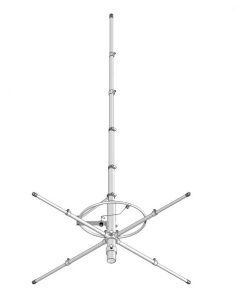 sigma venom 5 8 wave silver rod cb base station antenna 10 and 11 meters
