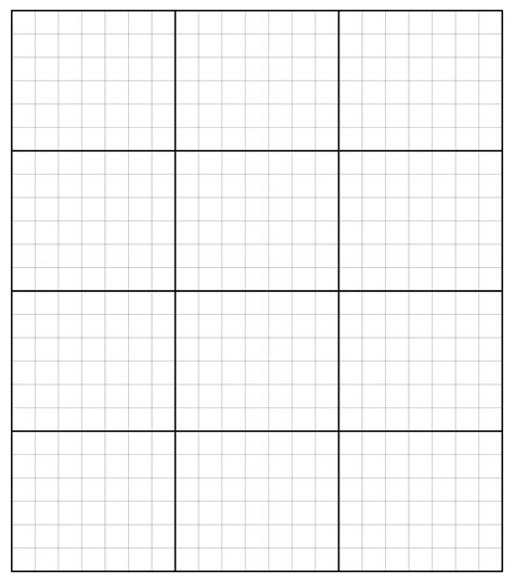 black printable grid graph paper     printablee