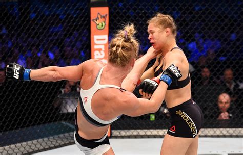 Holly Holm Shatters Ronda Rousey Mythos With One
