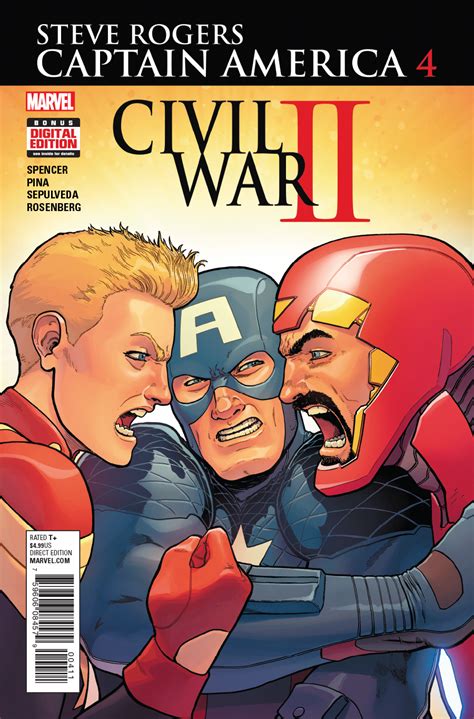 Captain America Steve Rogers Vol 1 4 Marvel Database