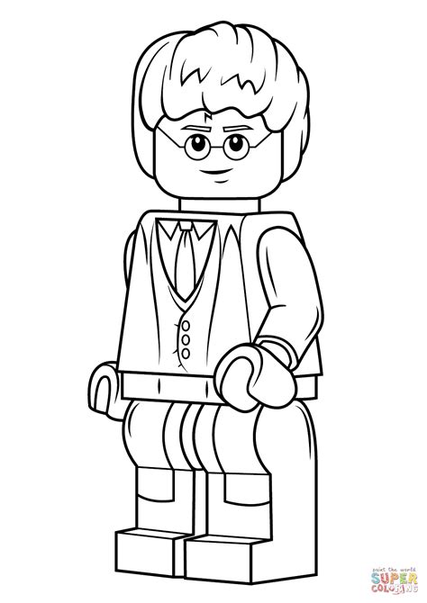 lego harry potter coloring page  printable coloring pages