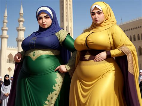 Ai Art Generator From Text Muslim Girl Big Boobs In Hijab Big Huge