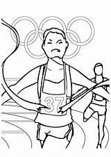 Olympics Coloring Pages Books Last sketch template