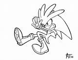 Silver Coloring Pages Hedgehog Sonic Sega Drawings Sheets Fire Lineart Getcolorings Sonicff Deviantart Color Printable Print Sketch Popular Template sketch template