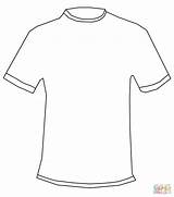 Shirt Coloring Pages Printable Clipart Paper Dot sketch template
