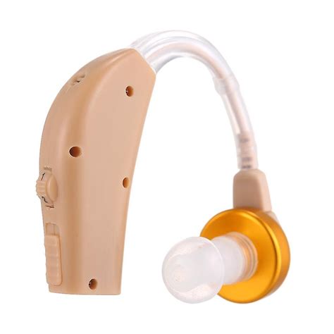 nieuwe hoortoestellen binnenoor luisterapparaat geluidsversterker voor ouderen volwassenen met