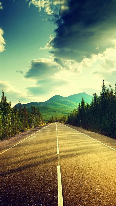 road scenery background images beautiful autumn road scenery
